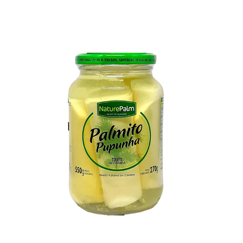 Palmito Tolete Naturepalm 270g
