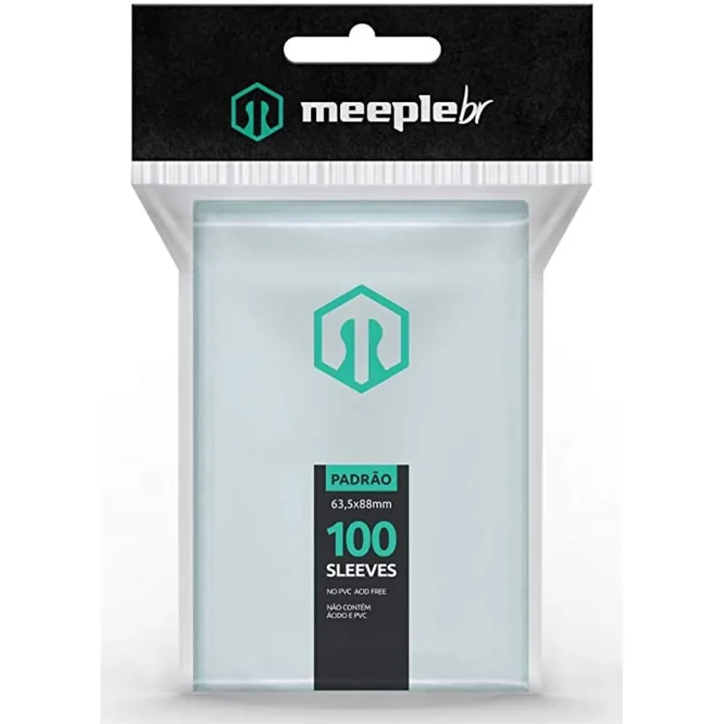 Sleeves MeepleBR - PADRAO (63,5x88mm)