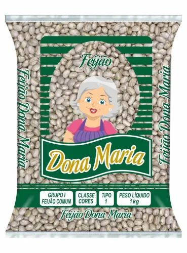 FEIJÃO CARIOCA DONA MARIA 1KG - MARIA