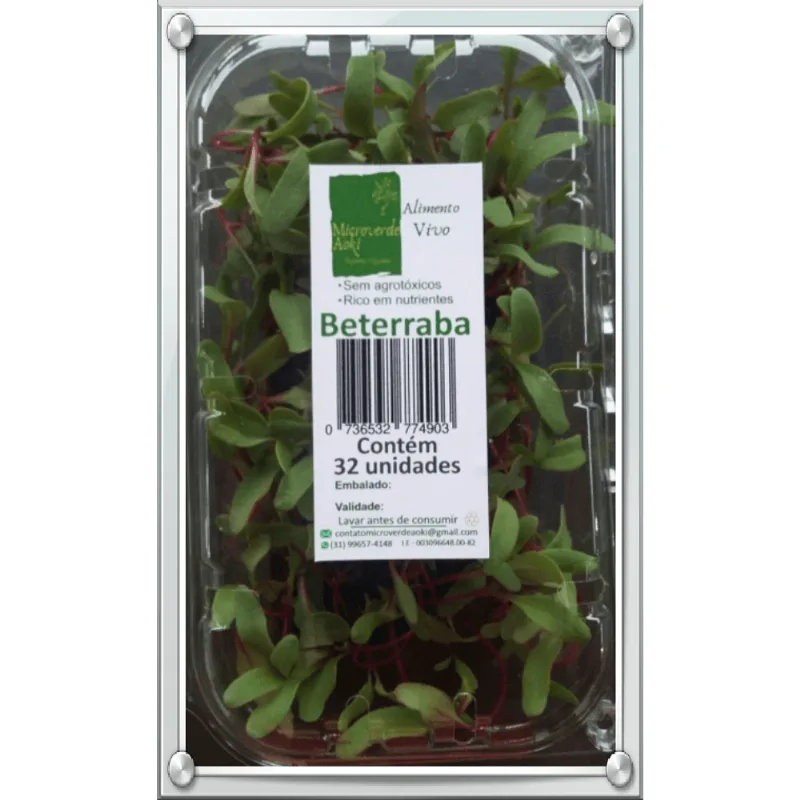 Broto Comest Microverde 250g Bj Beterraba