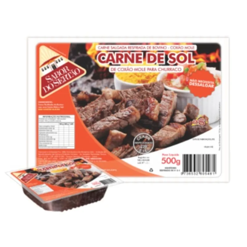 Carne de Sol Sabor do Sertão 500g - Sabor Do Sertao