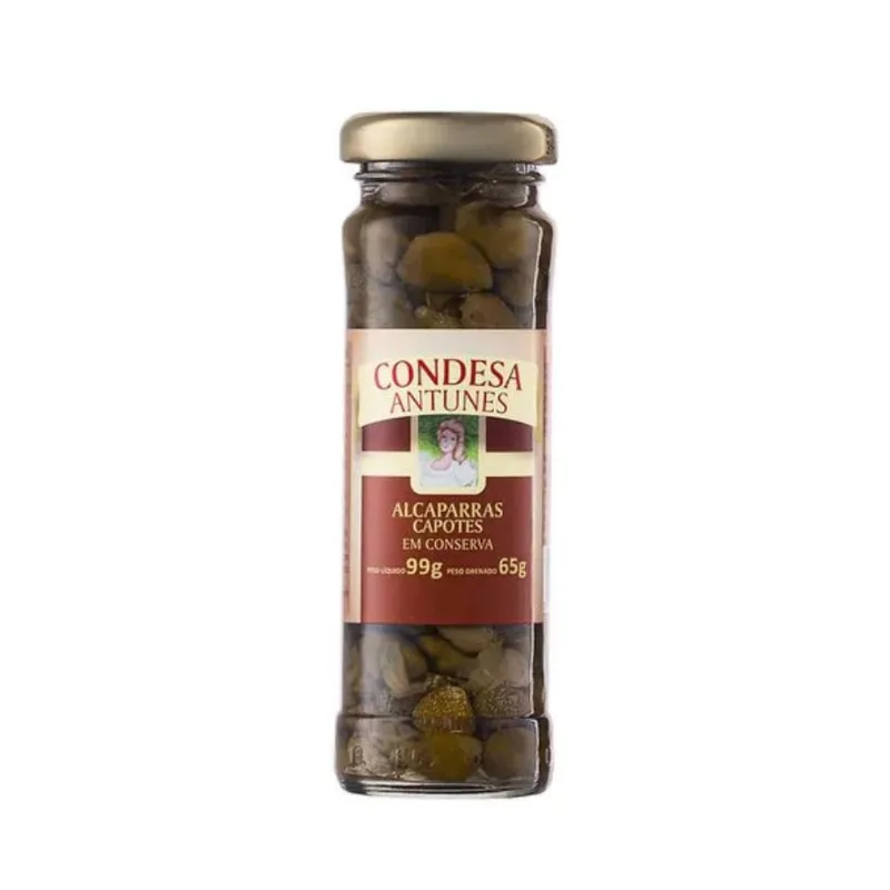 Alcaparra Capotes em Conserva Condesa Antunes 65g