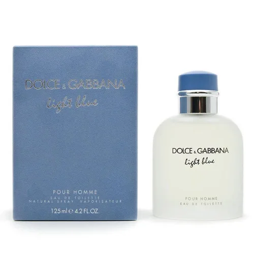 LIGHT BLUE POUR HOMME DE DOLCE GABBANA EAU DE TOILETTE MASCULINO 125 ML - ELIZABETH ARDEN