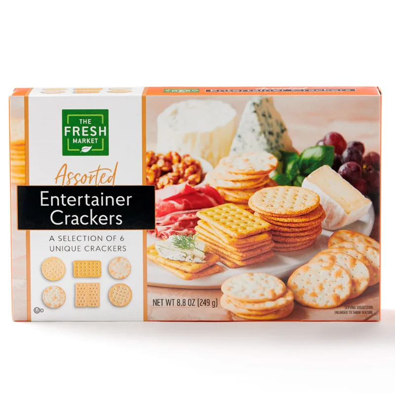 Biscoito Cream Cracker The Fresh Market Sortido 274g