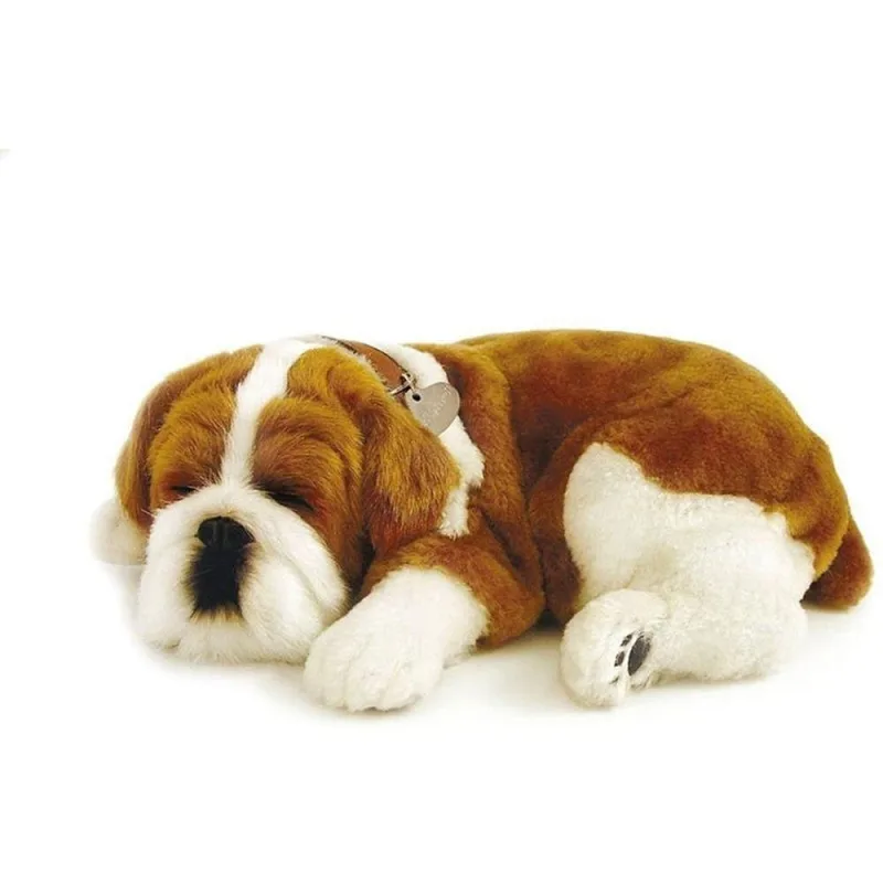 Brinquedo Pet Interativo Filhote Bulldog Pelúcia com Respiração Imex - IMEX