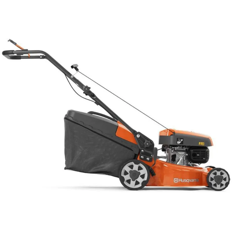 Máquina de Cortar Grama a Combustão Gasolina Motor 4 Tempos Husqvarna LC140P 123CC