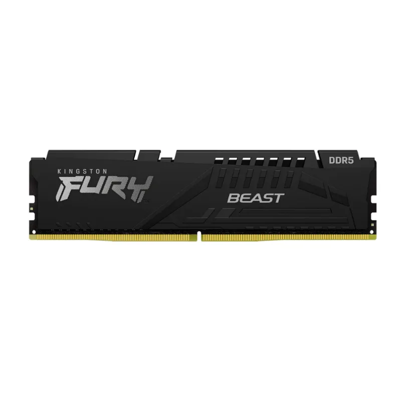 Memória Para Desktop Kingston Fury Beast Black DDR5 Gamer 8GB 5200MHz CL40 XMP 3.0 (MP)