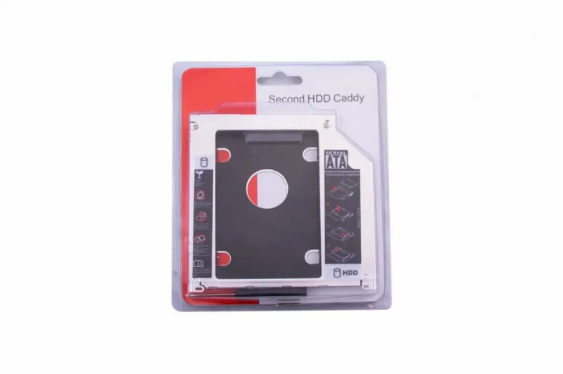 Adaptador Caddy Para Apple Macbook Pro A1278 2009 Até 2012