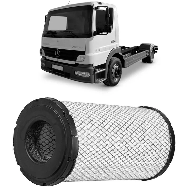 Filtro Ar Mercedes Benz Atego 1718 Atego 1518 2004 a 2011