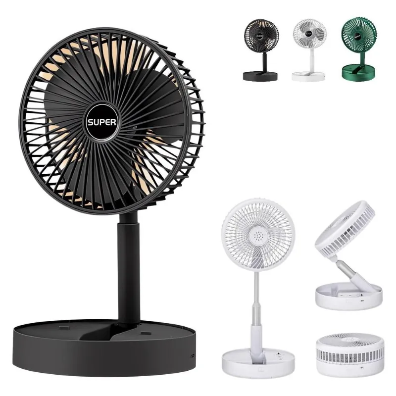 Ventilador Mini Usb Portátil Ajustável Com Suporte Celular
