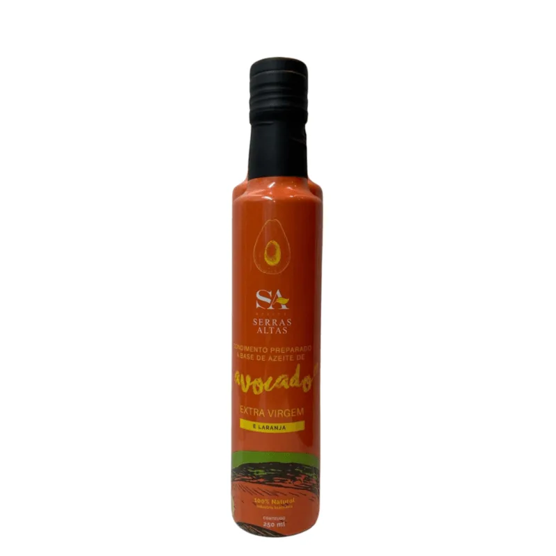 Azeite Extravirgem De Abacate Com Laranja Serras Altas 250ml - Não Informado - Mercearia