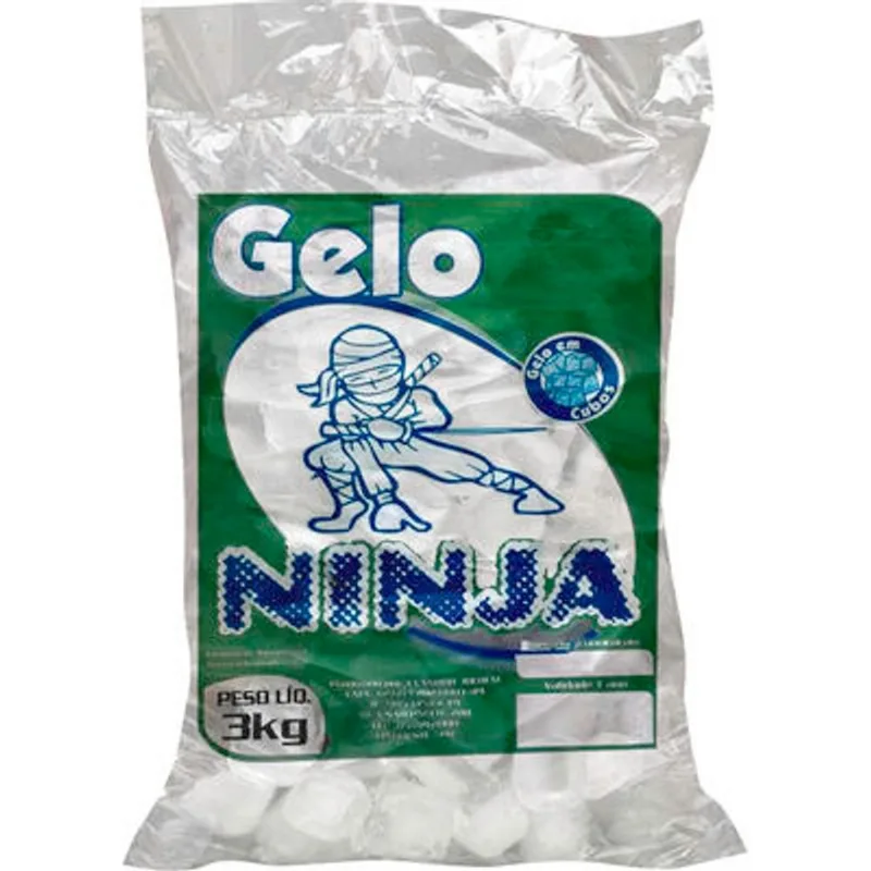 Gelo em Cubos Ninja 3kg