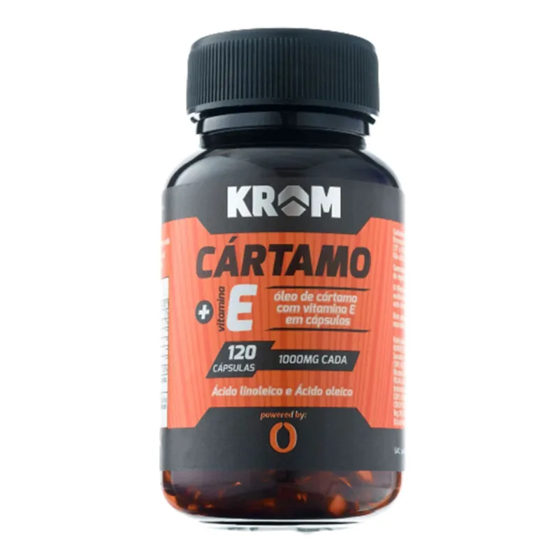 Suplemento Cártamo + E Krom 120 Cápsulas