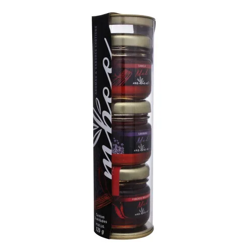 Kit Aromas E Sabores Exóticos Com 3 Unidades 120g Mbee - MBEE - Mercearia