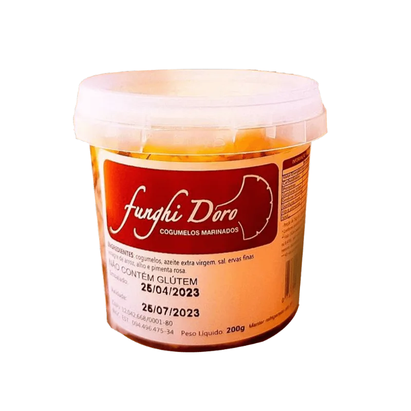 Cogumelos Marinados Funghi Doro 200g