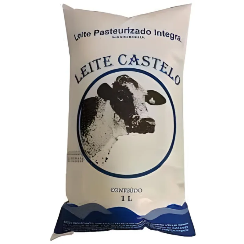 Leite Pasteurizado Castelo Integral 1l Leite Past Castelo Integ 1l
