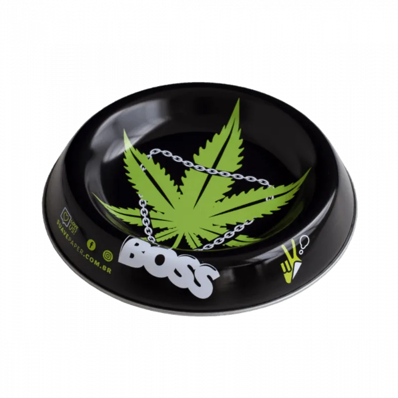 Cinzeiro De Metal Suave Boss