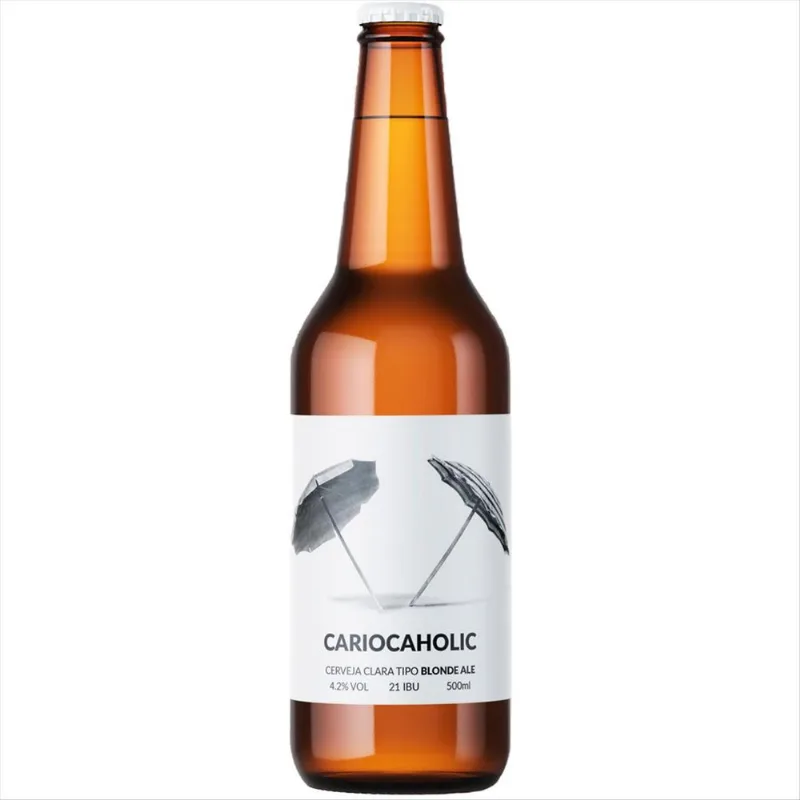 Cerveja Brasileira Carioca Brewing Co. Cariocaholic Blonde Ale 500ml