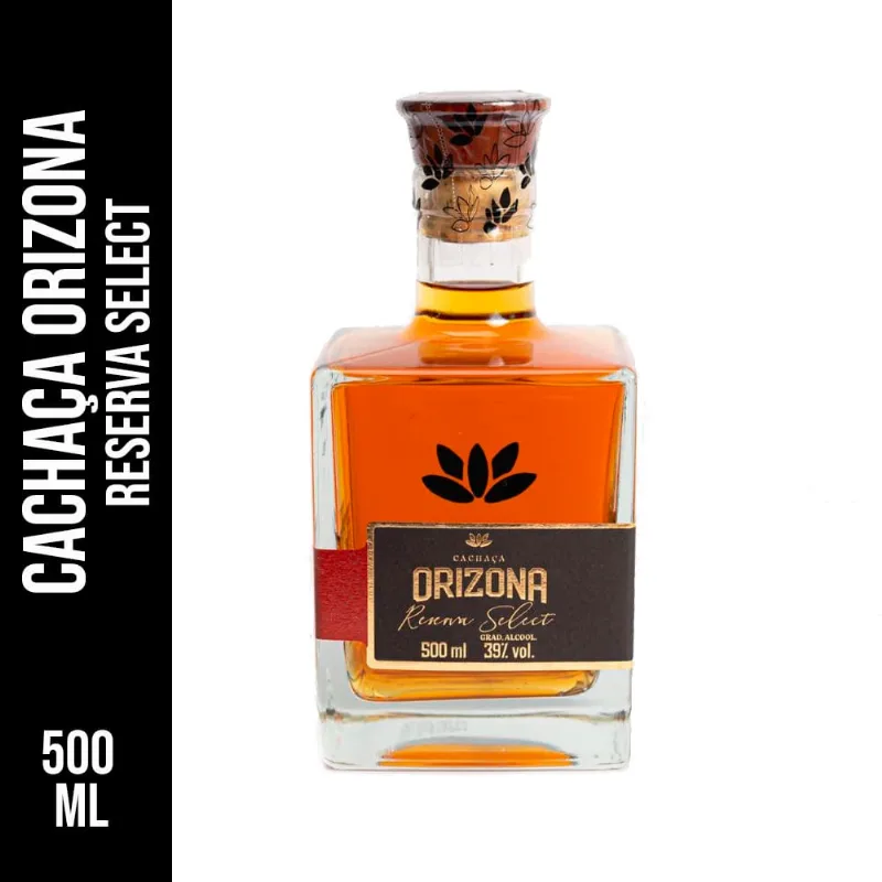 Cachaça Orizona Res Select 500ml CACHACA ORIZONA RES SELECT 500ML