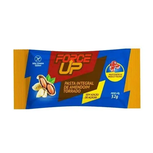 Pasta De Amendoim Integral Sache 32g - FOURCE UP - Mercearia