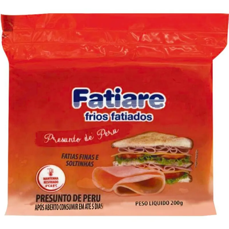 Presunto de Peru Fatiare Fatiado 200g