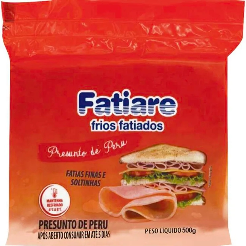 Presunto de Peru Fatiare Fatiado 500g