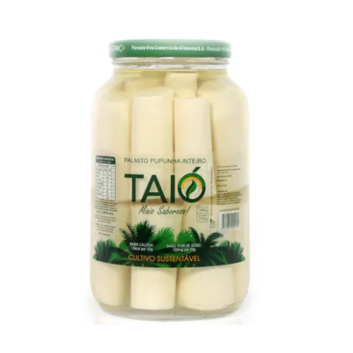 Palmito Pupunha Inteiro Taio 1800g - TAIO - Mercearia