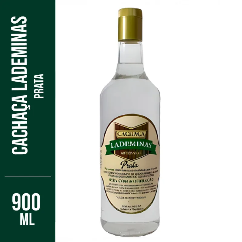 Cachaça Lademinas Prata 900ml
