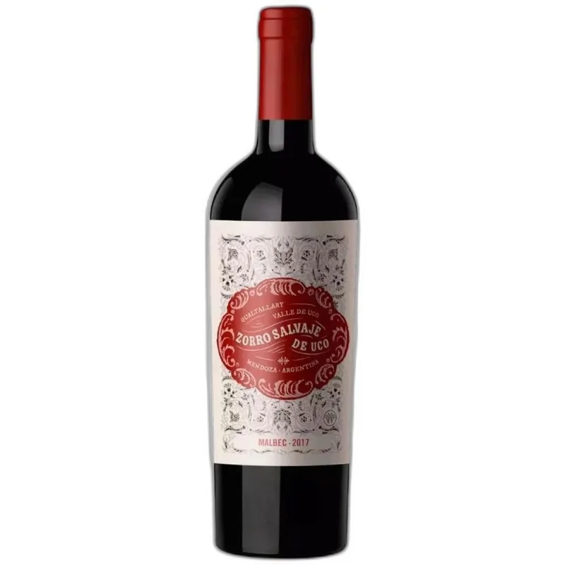 Vinho Argentino Zorro Salvaje de Uco Tinto Malbec 750ml