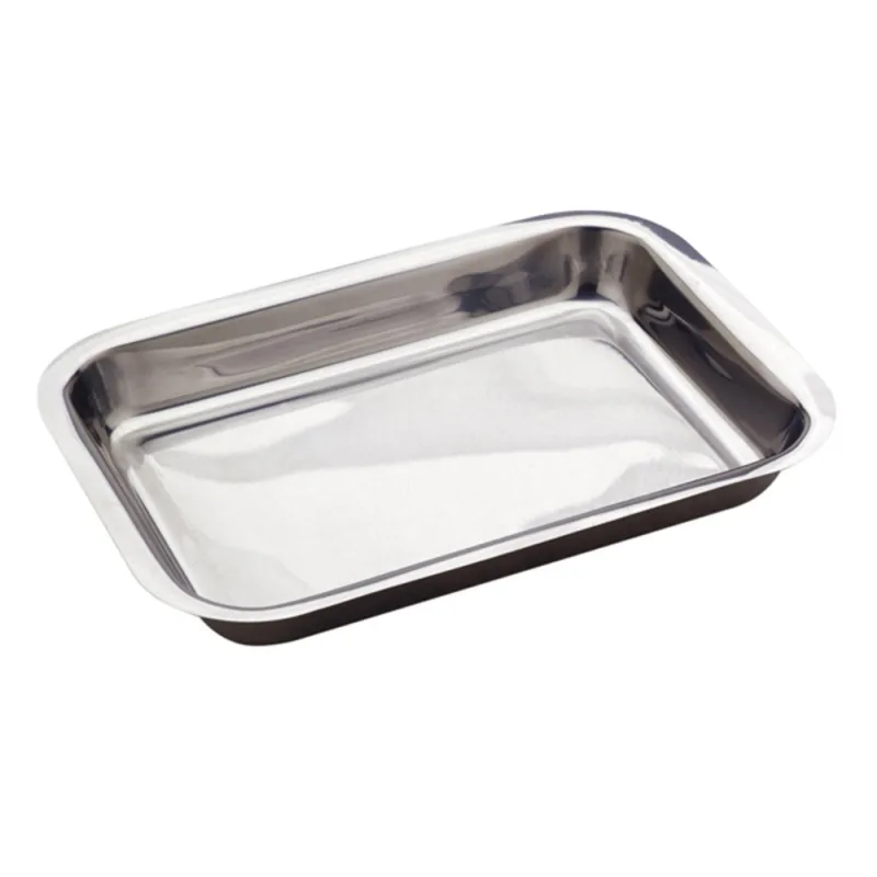 Forma Assadeira 32x22x4cm Para Bolos, Lasanha, Massas - Inox - Não Informado - Utilidades Domesticas