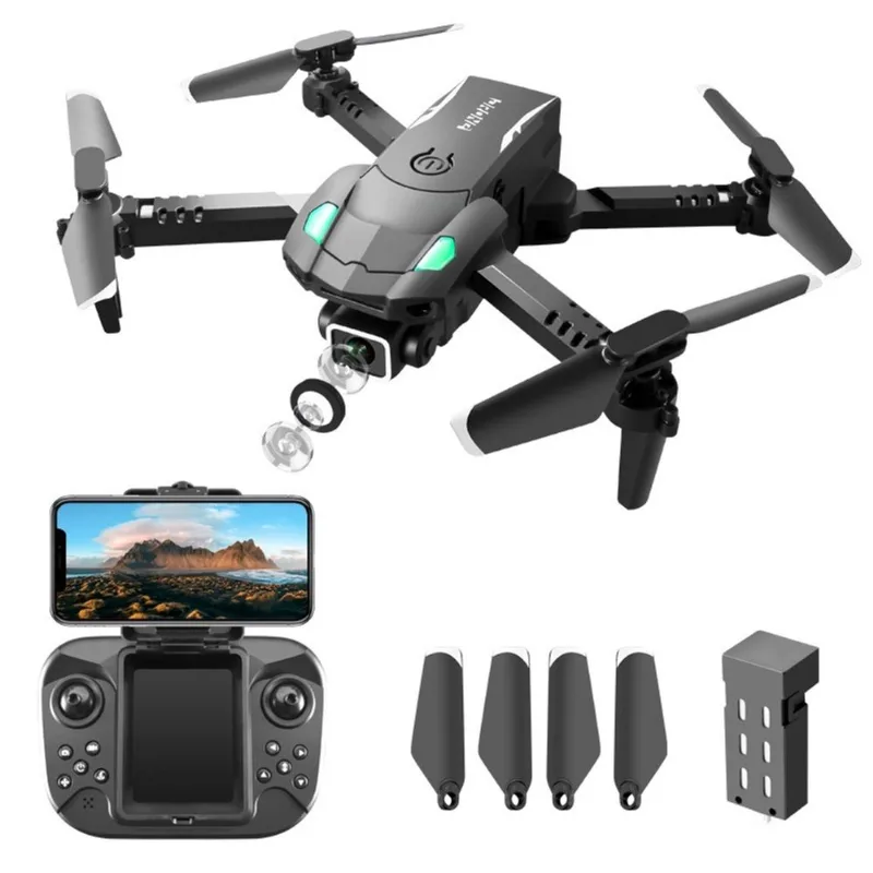 Câmera dupla Mini Drone Trokphy gps 4K 650mAh 1 bateria
