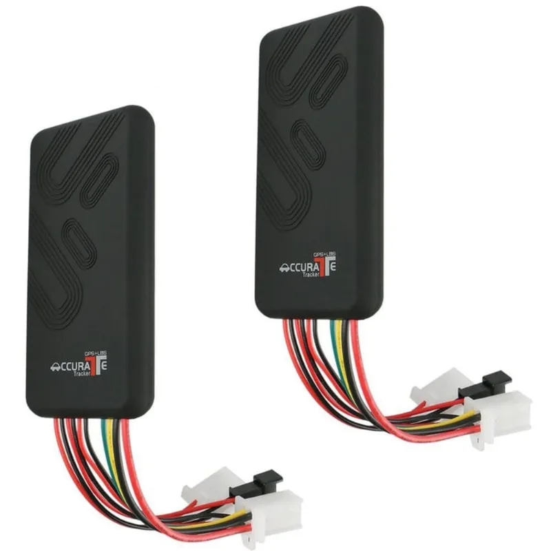Kit Rastreador Bloqueador Veicular Gt06 GPS Para Carro 2 Unidades