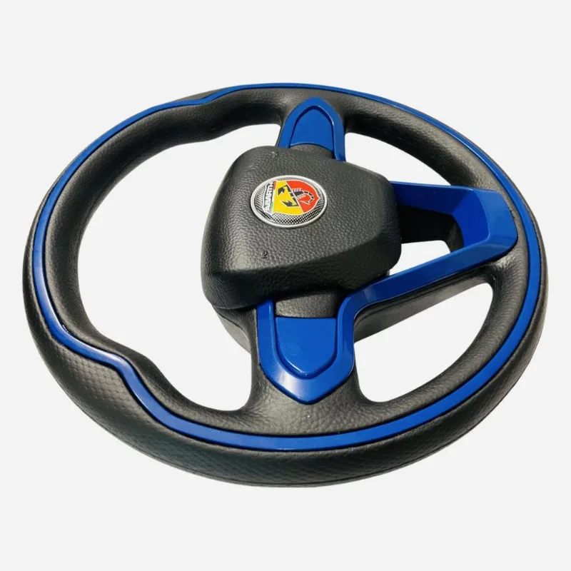 Volante Bmw Abarth Para Fiat Palio Uno Siena E Estrada Azul