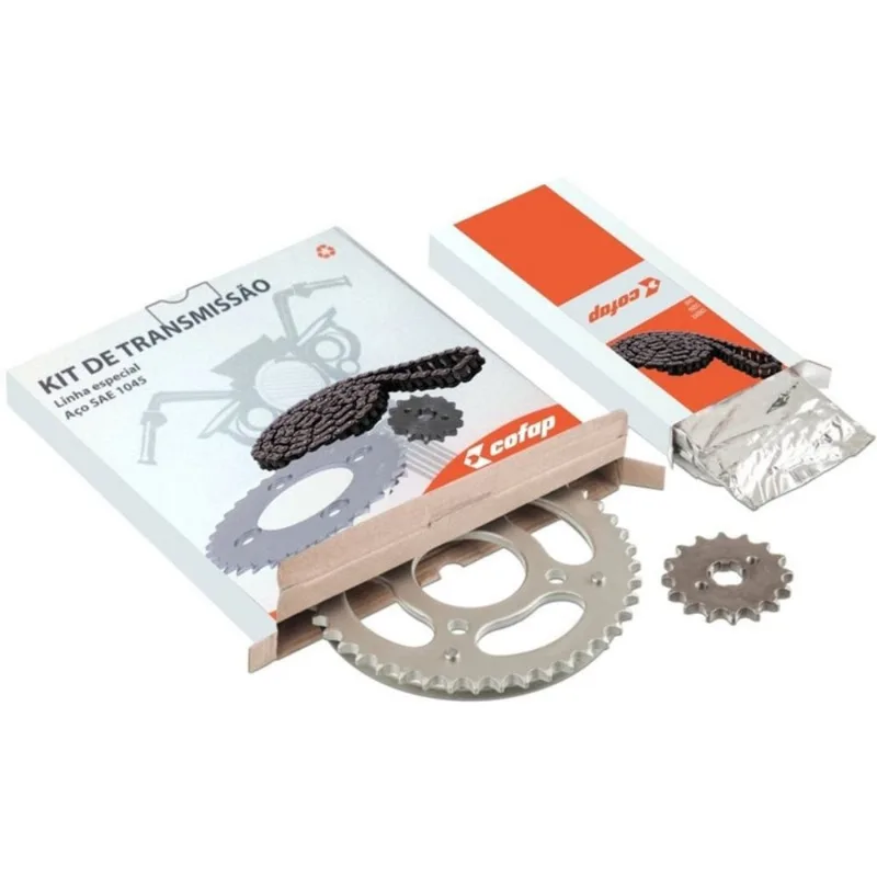 Kit Relação Transmissão Biz 100 + Es Ks 2003 Original Cofap