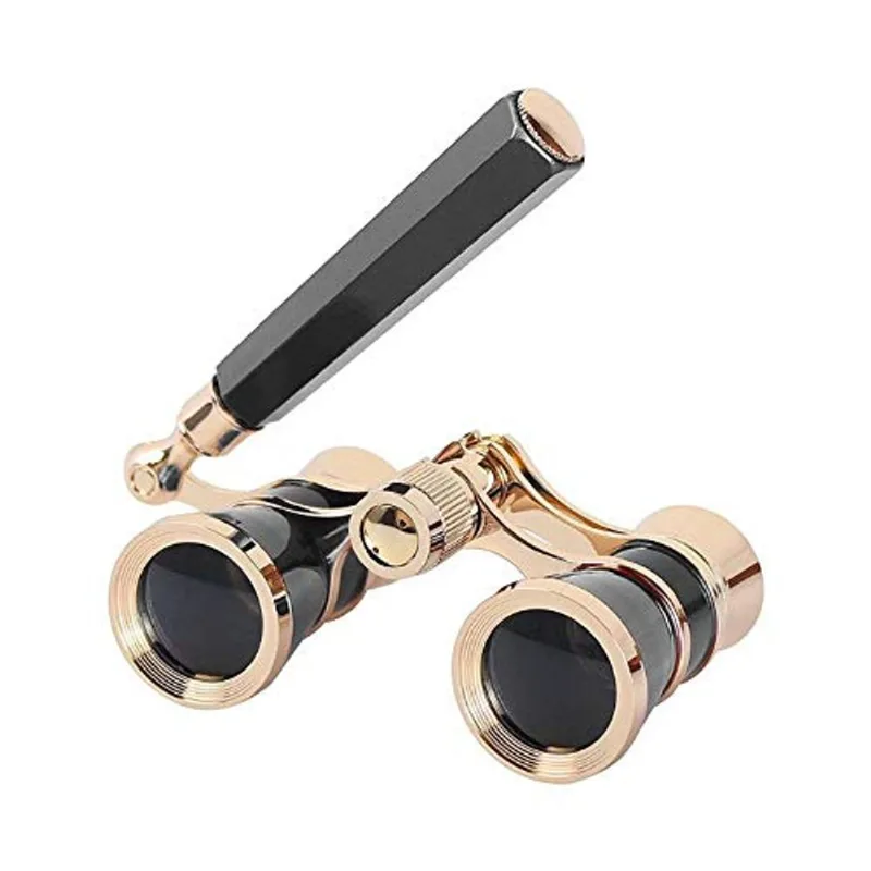 Telescópio Binocular De Óculos 3x25 Com Kit De Alças/acessór