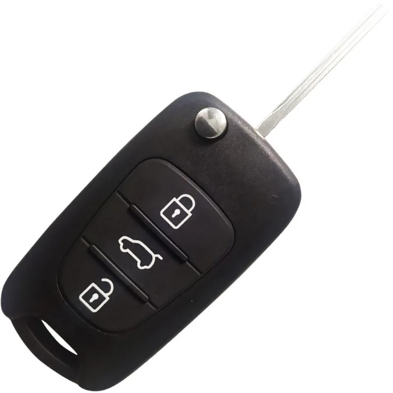 Carcaça Chave Canivete Oca Hyundai I30 - 2010 2011 2012 2013