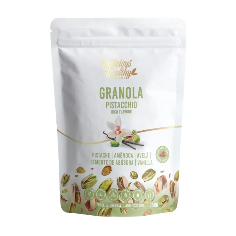 Granola Pistache Delicious Healthy 250g - Não Informado - Mercearia