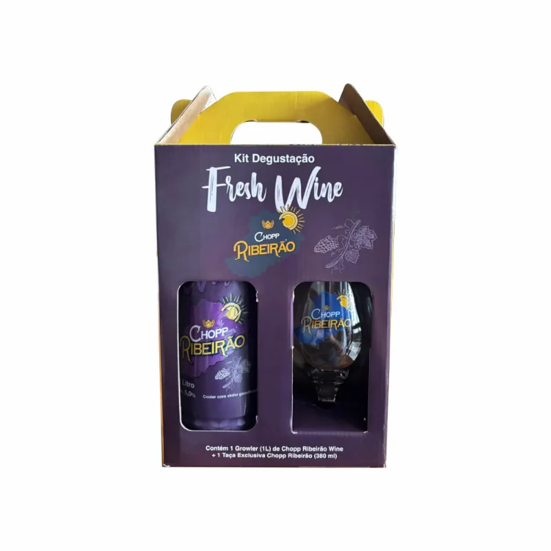 Chopp Ribeirão Wine 1L e 1 Taça