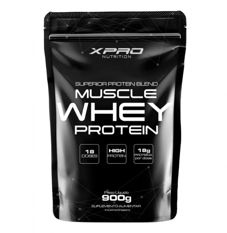 100% Whey Protein Concentrate Refil (900g) - Sabor: Banana Caramelada - Não Informado - Suplementos Alimentares