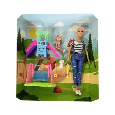 Boneca Fashion Doll para Brincar de Parque Brink+ Tiny com Roupas Extras e Patinete Multicolorido - Brink+ - Brinquedos