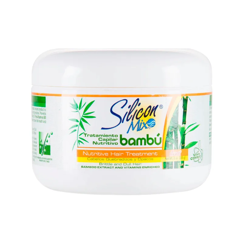 Silicon Mix Bambu - Máscara de Tratamento Capilar Nutritivo 225g 225ml