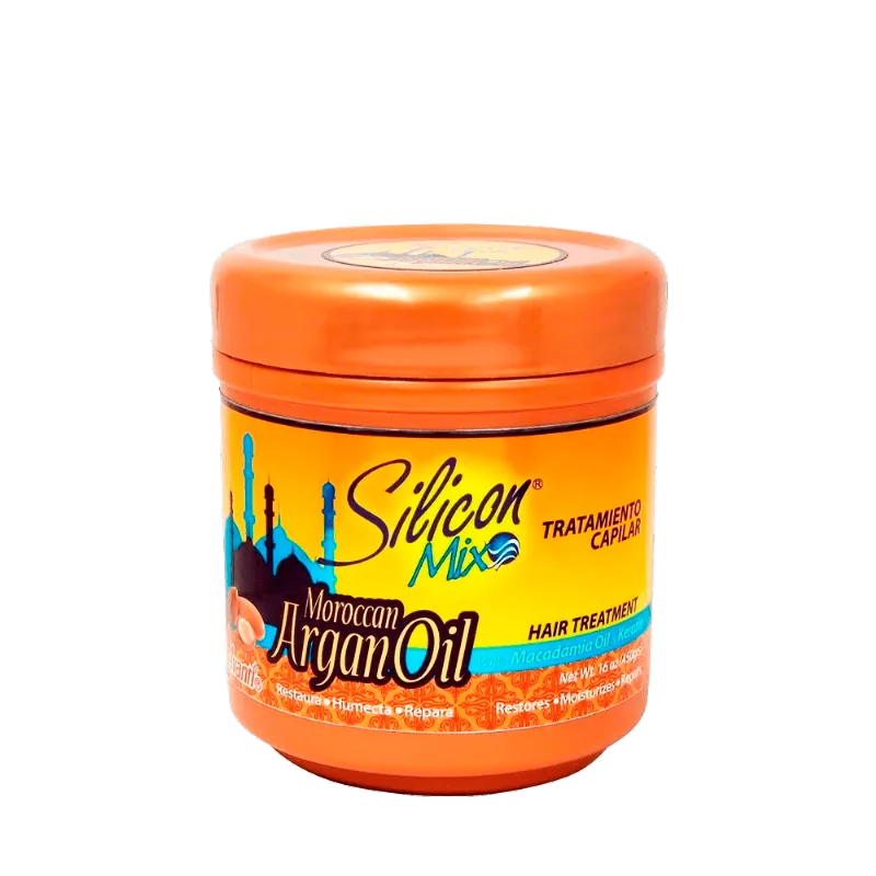 Silicon Mix Moroccan Argan Oil - Máscara de Tratamento 450ml