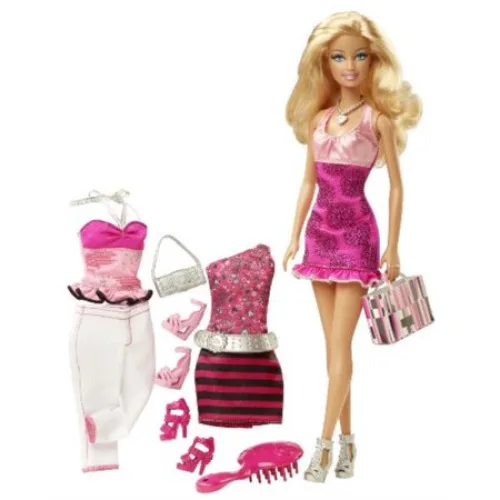 Mattel Barbie Três Looks - MATTEL - Bazar