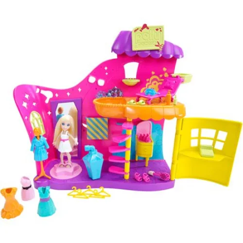 MATTEL POLLY POCKET SALÃO DE BELEZA - MATTEL