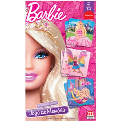Mattel Memória Barbie Fantasia - MATTEL - Infantil