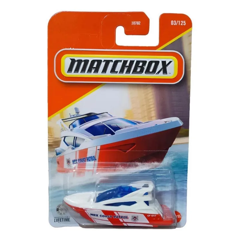 Matchbox Barco Coast 2 Coast Mattel Vermelho E Branco Jhm70