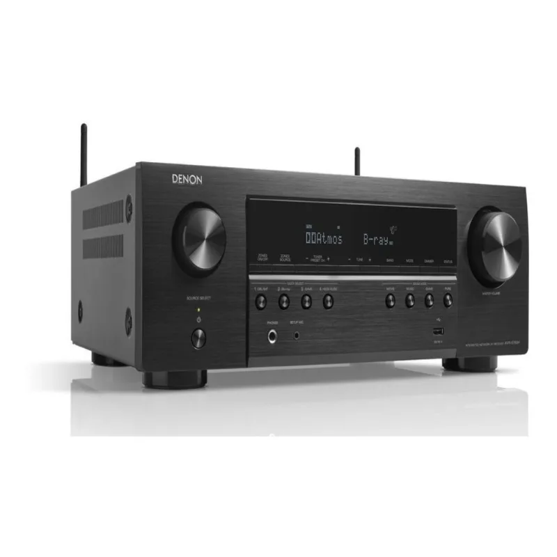 Denon Avr-s760h Receiver 7.2 Preto 220v Bluetooth Wi-fi - Denon - áudio