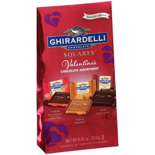 Ghiradelli Valentine S Premium Chocolate Assortment, 8.95 Oz - GHIRARDELLI - Bazar