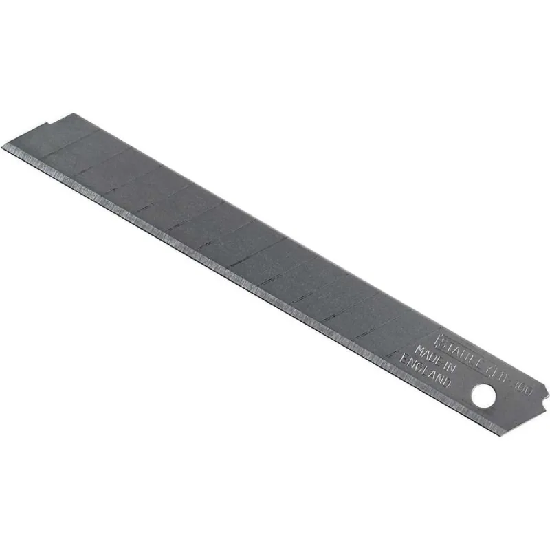 Lâmina para estilete larga 18,0 mm cartela com 10 peças 11301S - STANLEY - STANLEY - Ferramentas Manuais