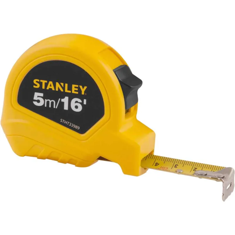 Trena curta universal 3/4" x 5 m STHT33989 STANLEY - STANLEY - Medição E Teste